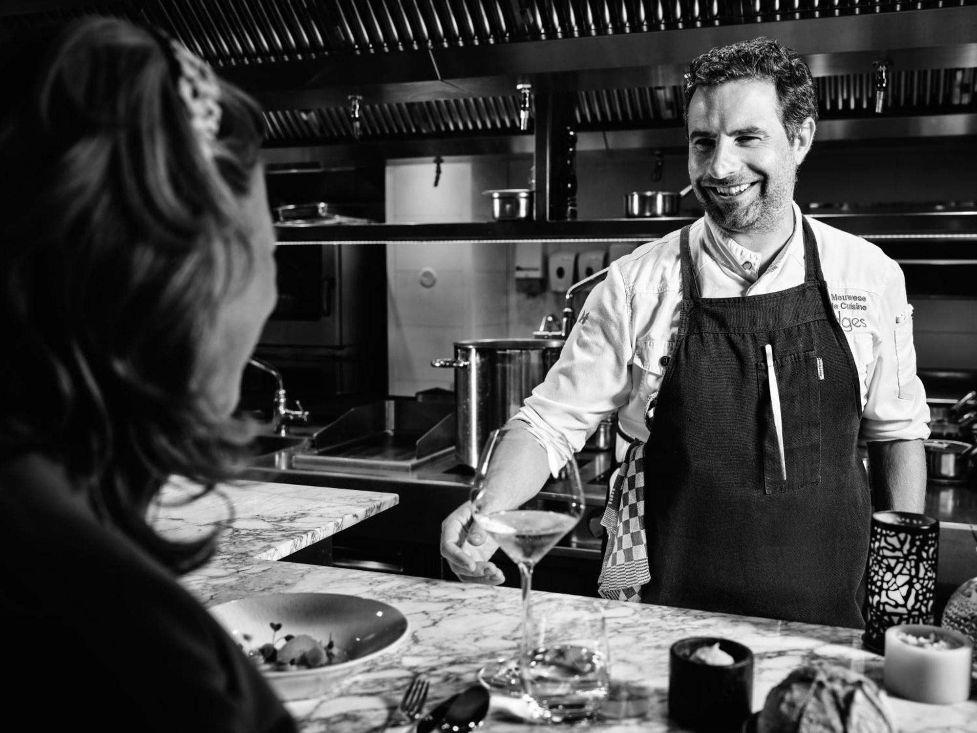 Sofitel Legend The Grand Amsterdam Hotel Exterior photo Chef and owner of the restaurant, Massimo Botta