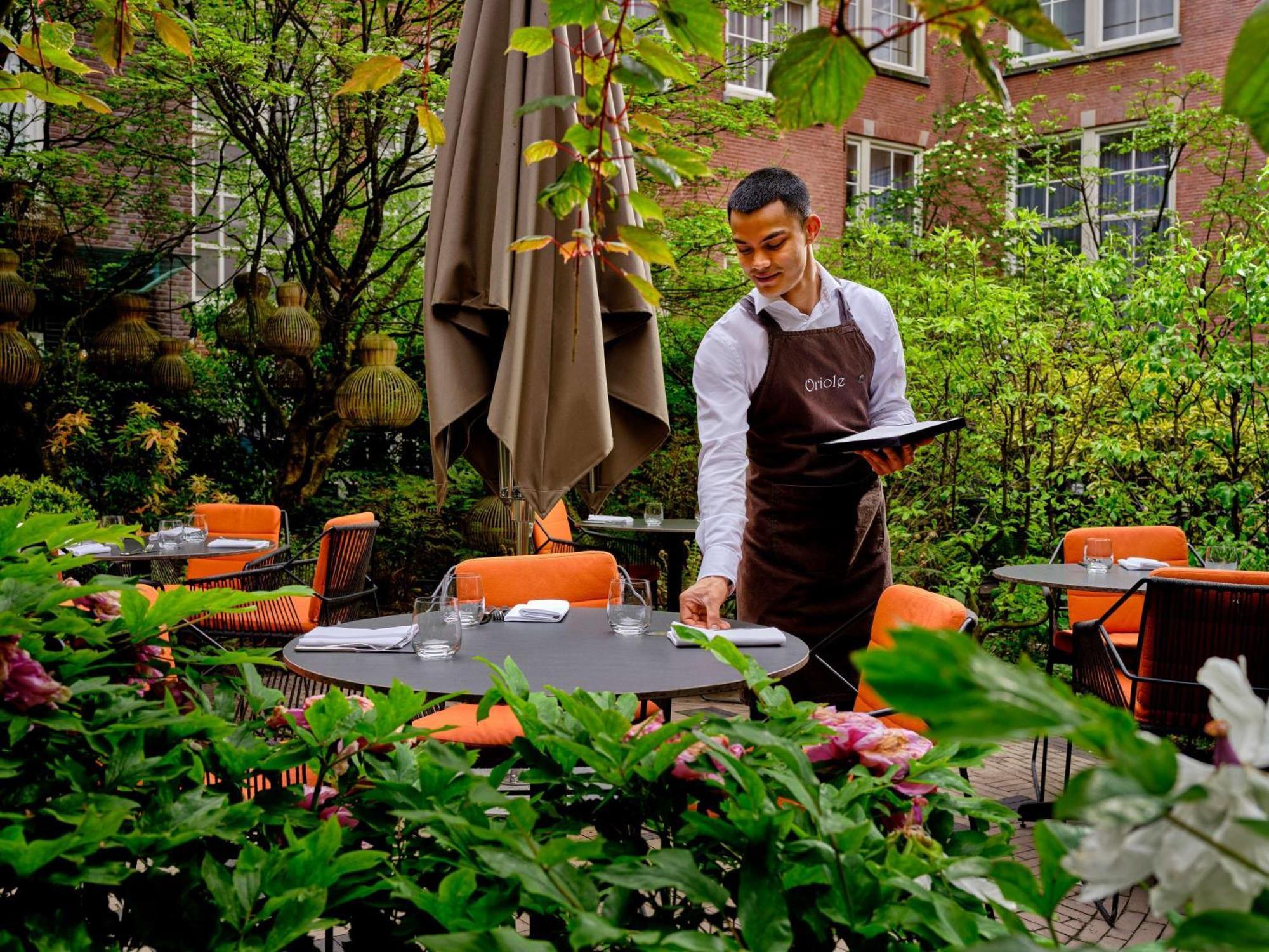Sofitel Legend The Grand Amsterdam Hotel Exterior photo The garden at the restaurant