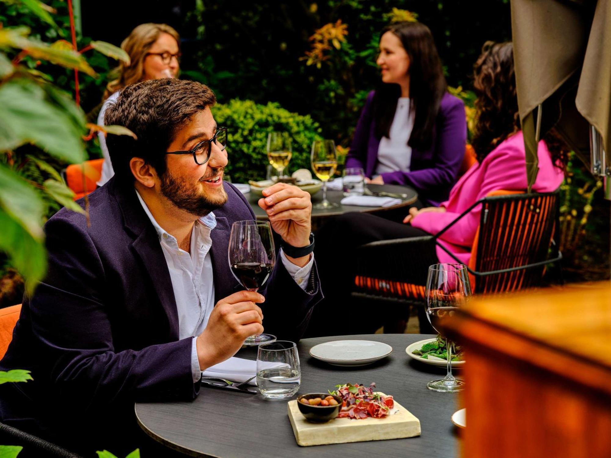 Sofitel Legend The Grand Amsterdam Hotel Exterior photo Wine tasting at the Wine & Culinary Institute